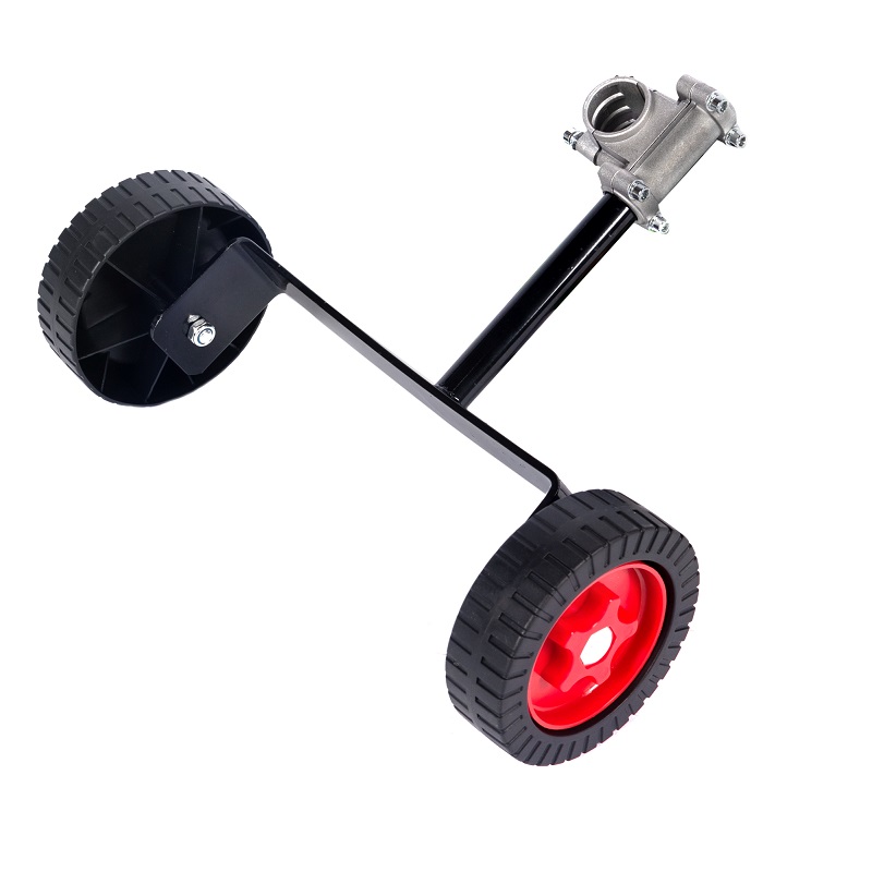 Suport cadru motocositoare MICUL FERMIER MF-MC5002-S001-G01, cu roti, diametru prindere 28 mm