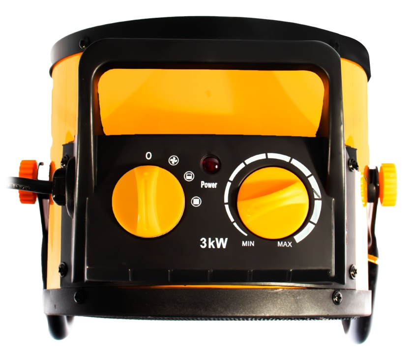 Aeroterma electrica ROTOR RH-30R1 17401, 3000 W, 3 trepte de putere, 30/1500/3000 W, suprafata incalzita 60 mp