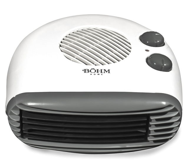 Aeroterma electrica BOHM BFH201 14787, 3 trepte de putere 750/1000/2000W, suprafata incalzita 20-25 mp