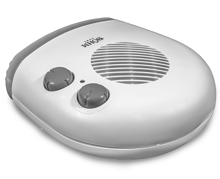 Aeroterma electrica BOHM BFH201 14787, 3 trepte de putere 750/1000/2000W, suprafata incalzita 20-25 mp
