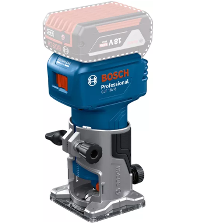 Masina de frezat BOSCH Professional GLF 18V-8 06016C6020, 18V, turatie 10000-30000 rpm, fara acumulator, fara incarcator