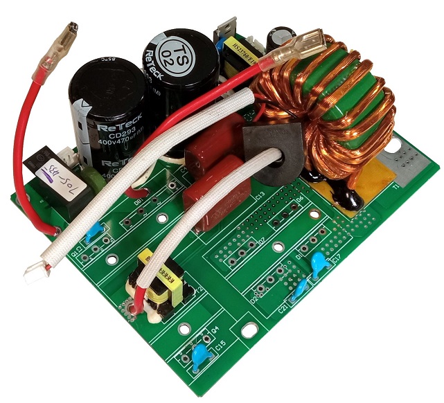 Placa de baza PROWELD 705435, fara IGBT, 142 x 113 x 55 mm, pentru aparatul de sudura MMA-140mini