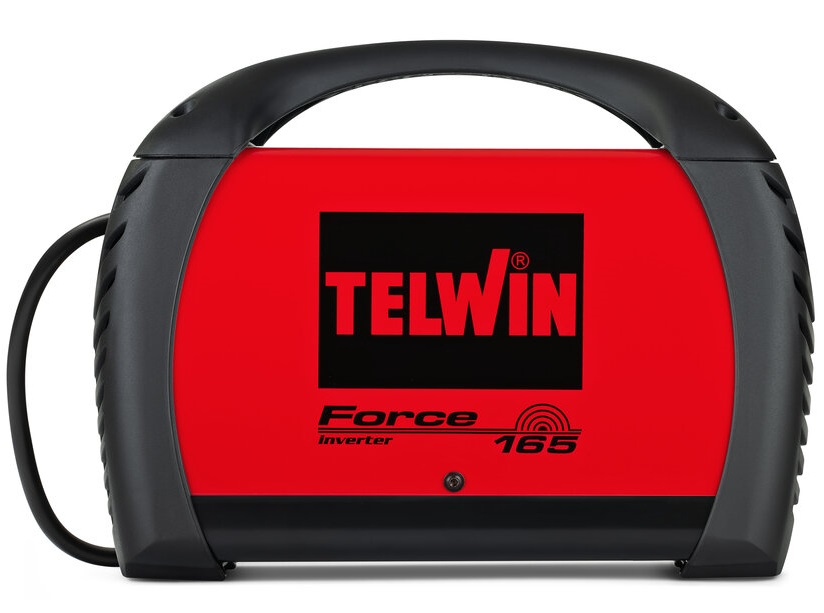 Invertor sudura MMA TELWIN Force 165 815863, 4.1 kW, 10 - 150 A, electrozi 1.6-4 mm, cu masca Lion, cabluri de sudura, perie cu ciocanel zgura