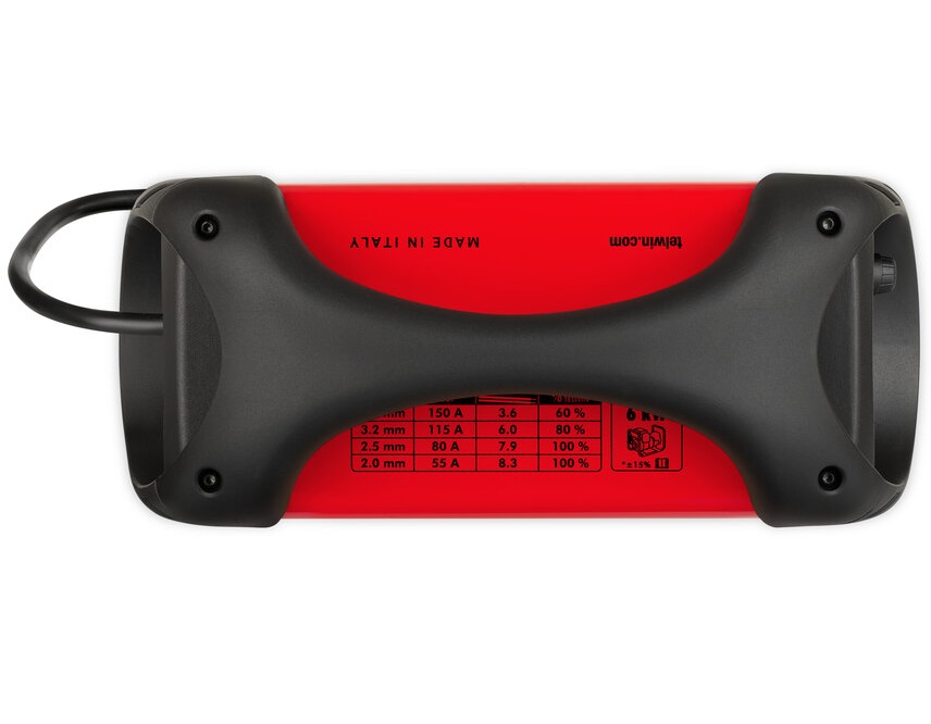 Invertor sudura MMA TELWIN Force 165 815863, 4.1 kW, 10 - 150 A, electrozi 1.6-4 mm, cu masca Lion, cabluri de sudura, perie cu ciocanel zgura