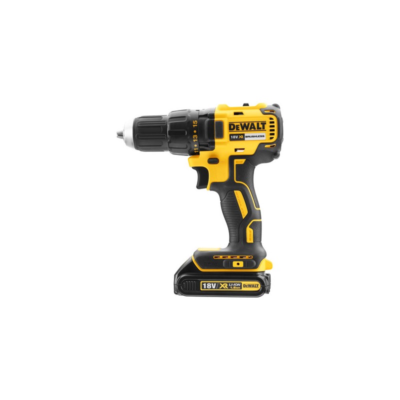 Masina de gaurit si insurubat cu percutie DeWalt DCD777S2T, 18 V, 1.5 Ah