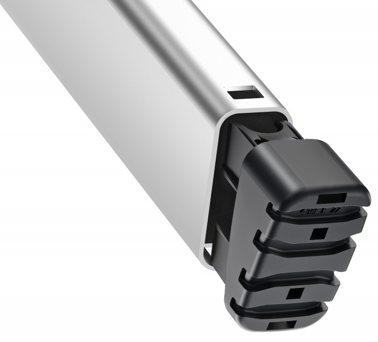 Scara pliabila HAILO ComfortLine 8040407, 4 trepte, greutate maxima sustinuta 150 kg, din aluminiu, picioare antiderapante