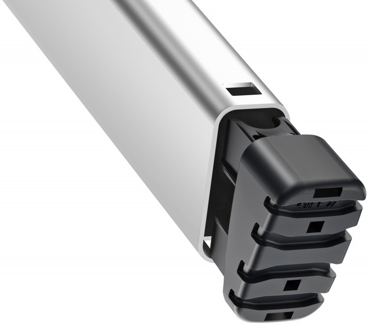 Scara pliabila HAILO L100 TopLine 8050307, 3 trepte, greutate maxima 150 kg, aluminiu, picioare antiderapante, tava multifunctionala, carlig, curea fixare