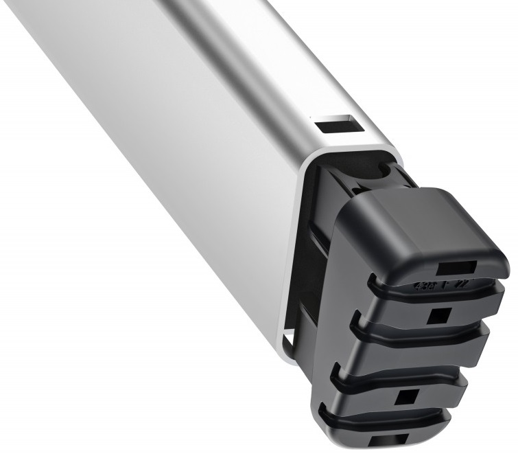 Scara pliabila HAILO L100 TopLine 8050407, 4 trepte, greutate maxima 150 kg, aluminiu, picioare antiderapante, tava multifunctionala, carlig, curea fixare