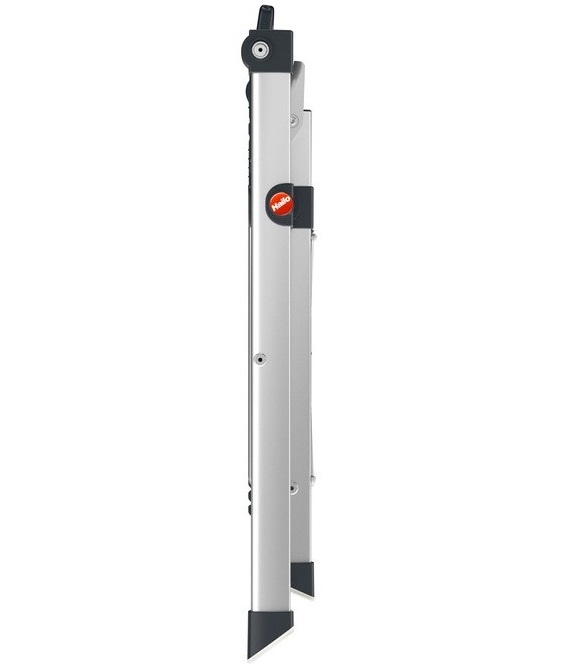 Scara pliabila HAILO MK80 ComfortLine 4310100, 2 trepte, greutate maxima 150 kg, aluminiu, picioare antiderapante