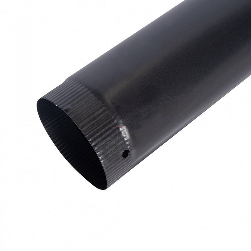Burlan pentru soba pe lemne MICUL FERMIER MF-EI1019-G01, lungime 90 cm, diametru 130 mm, gri mat