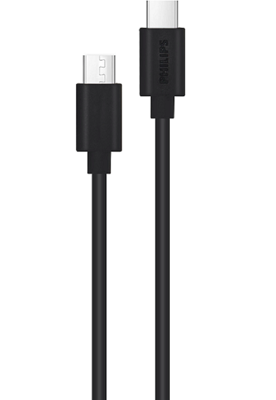 Cablu de date/incarcare telefoane PHILIPS DLC3106C/03, lungime 2 metri, de la USB-C la USB-C