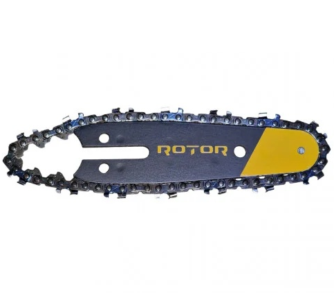 Set lama si lant drujba ROTOR 14805, lungime lama 8 inch / 20.3 cm, lant 1/4 mini, T45 pinteni, 22+ dinti