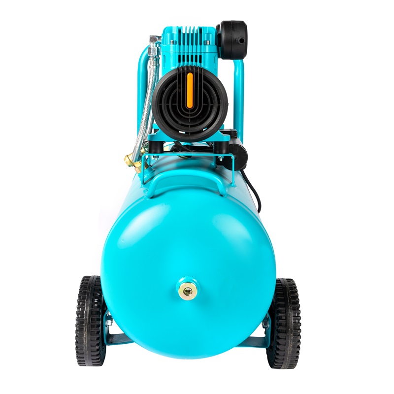 Compresor de aer DETOOLZ DZ-C335, capacitate rezervor 50 litri, fara ulei, 1680 W, debit 214 l/min, 8 bar, 2 prize de aer