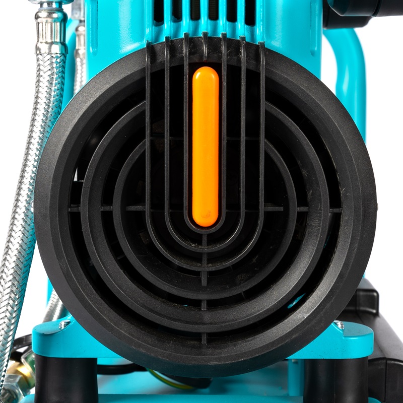 Compresor de aer DETOOLZ DZ-C335, capacitate rezervor 50 litri, fara ulei, 1680 W, debit 214 l/min, 8 bar, 2 prize de aer