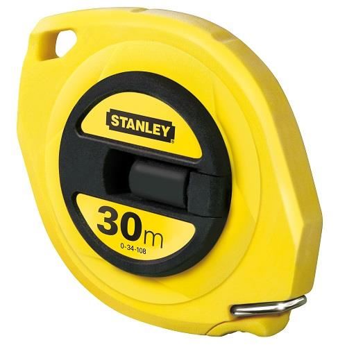 Ruleta STANLEY Standard 30 m, carcasa inchisa, banda de otel