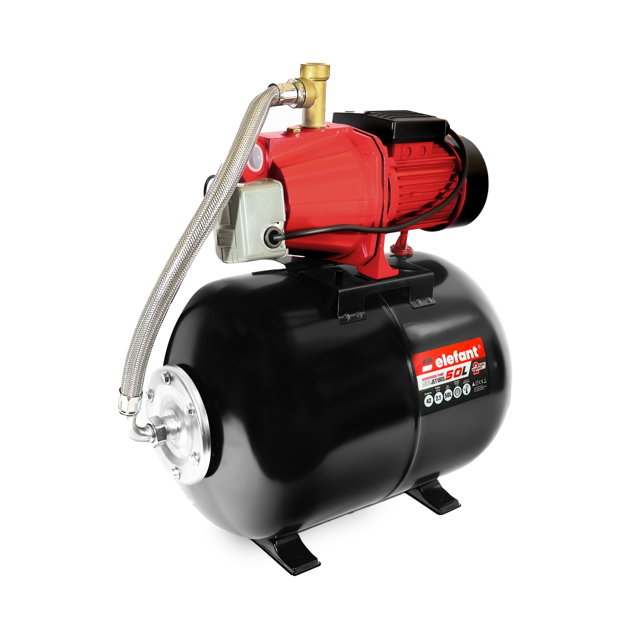 Hidrofor ELEFANT 14407 AUTOJET100S, volum butelie 50 litri, 550 W, 35 litri / min