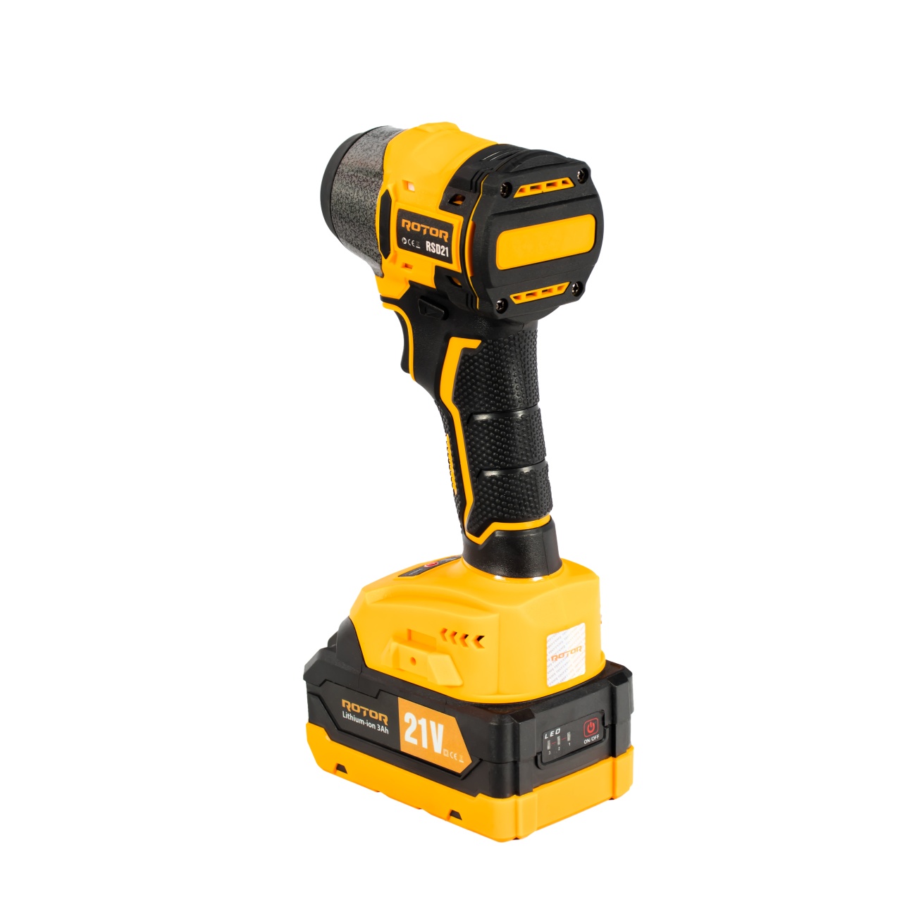 Autofiletanta cu impact pe acumulator ROTOR RSD21 14340, 21 V, 3 Ah, 240 Nm, 2200 rot/min, 3400 BPM