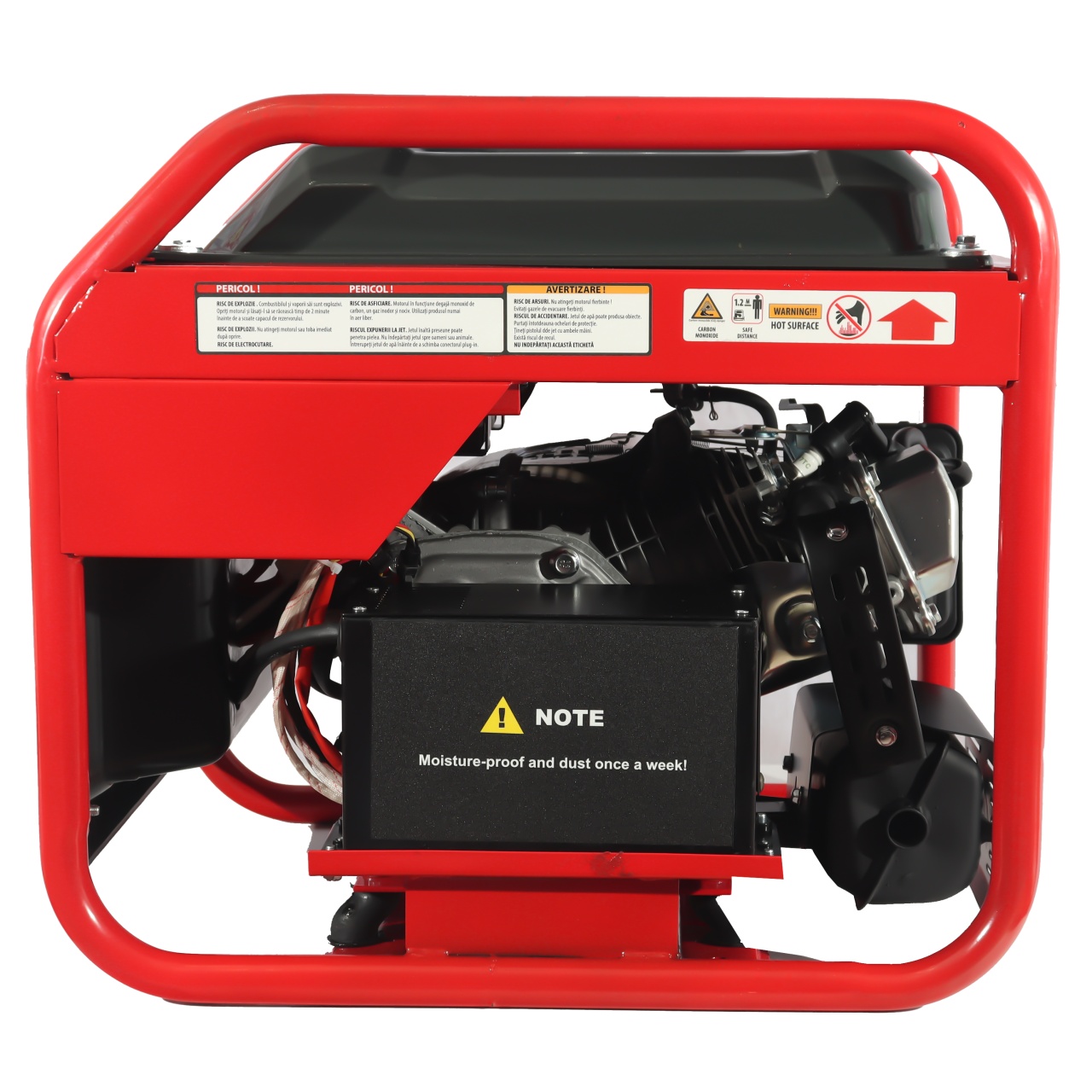 Generator invertor cu sudura ELEFANT 15448, ZH4500i-W, iesire curent 3.3 kW, siguranta de pornire, indicator de benzina