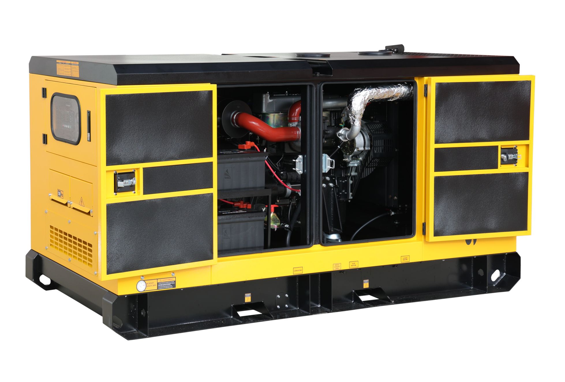Generator insonorizat Stager YDY53S3 53 kVA, 69 A, 1500 rpm, trifazat, diesel