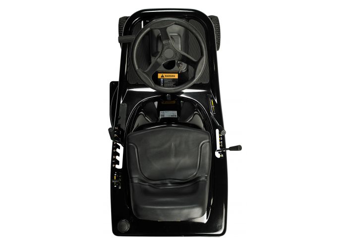 Tractoras pentru tuns gazonul TEXAS Rider 7600E 3-in-1 480090063120, cu colector, 10 CP, benzina, 900-1000 mm