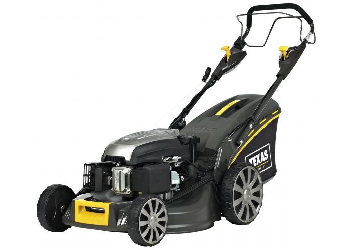 Masina de tuns gazonul TEXAS Premium 5370TR/WE 480090066564, benzina, autopropulsie, motor TG670EV, 196 cc, E-start, 4 in 1