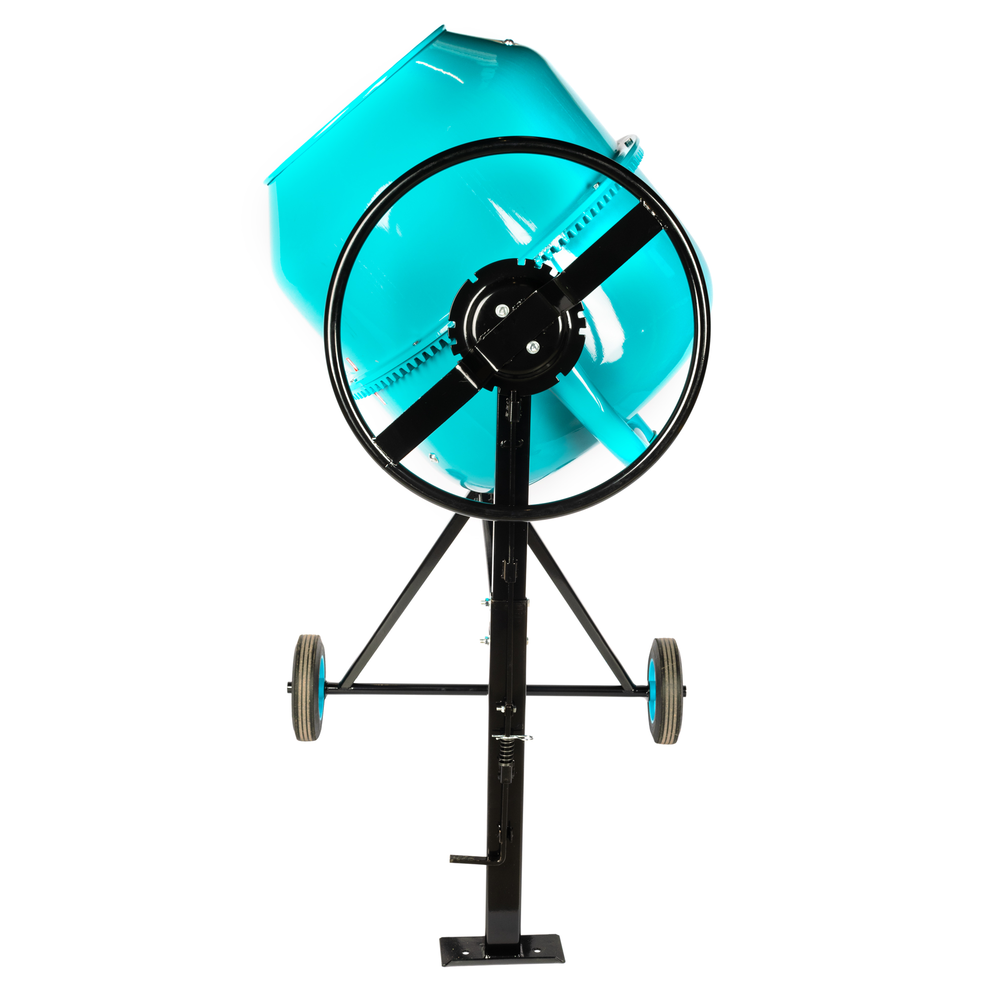 Betoniera Detoolz 200 L, 1200 W, cu roti si coroana de fonta