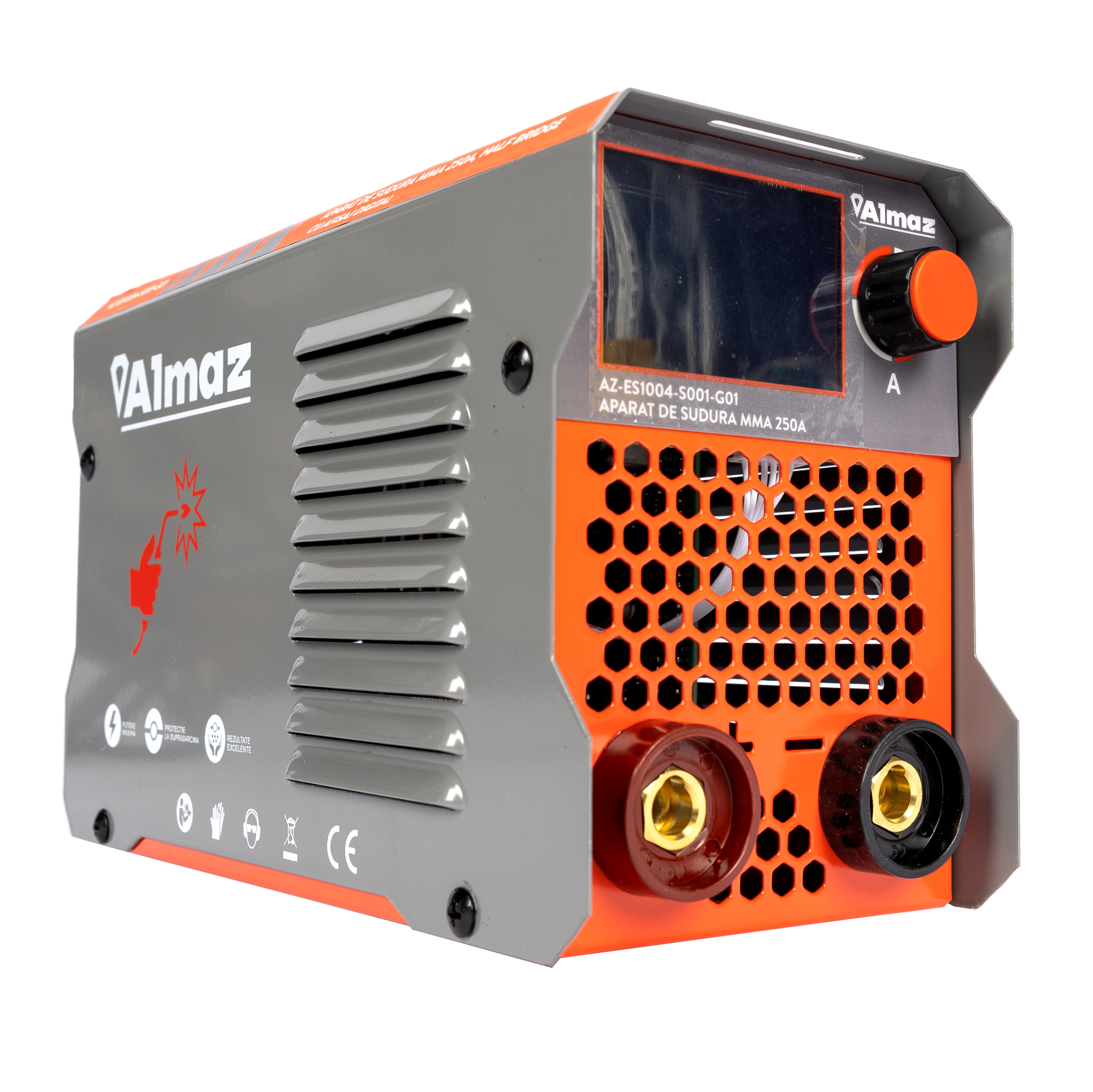 Aparat sudura Almaz, MMA 250A, cu afisaj digital
