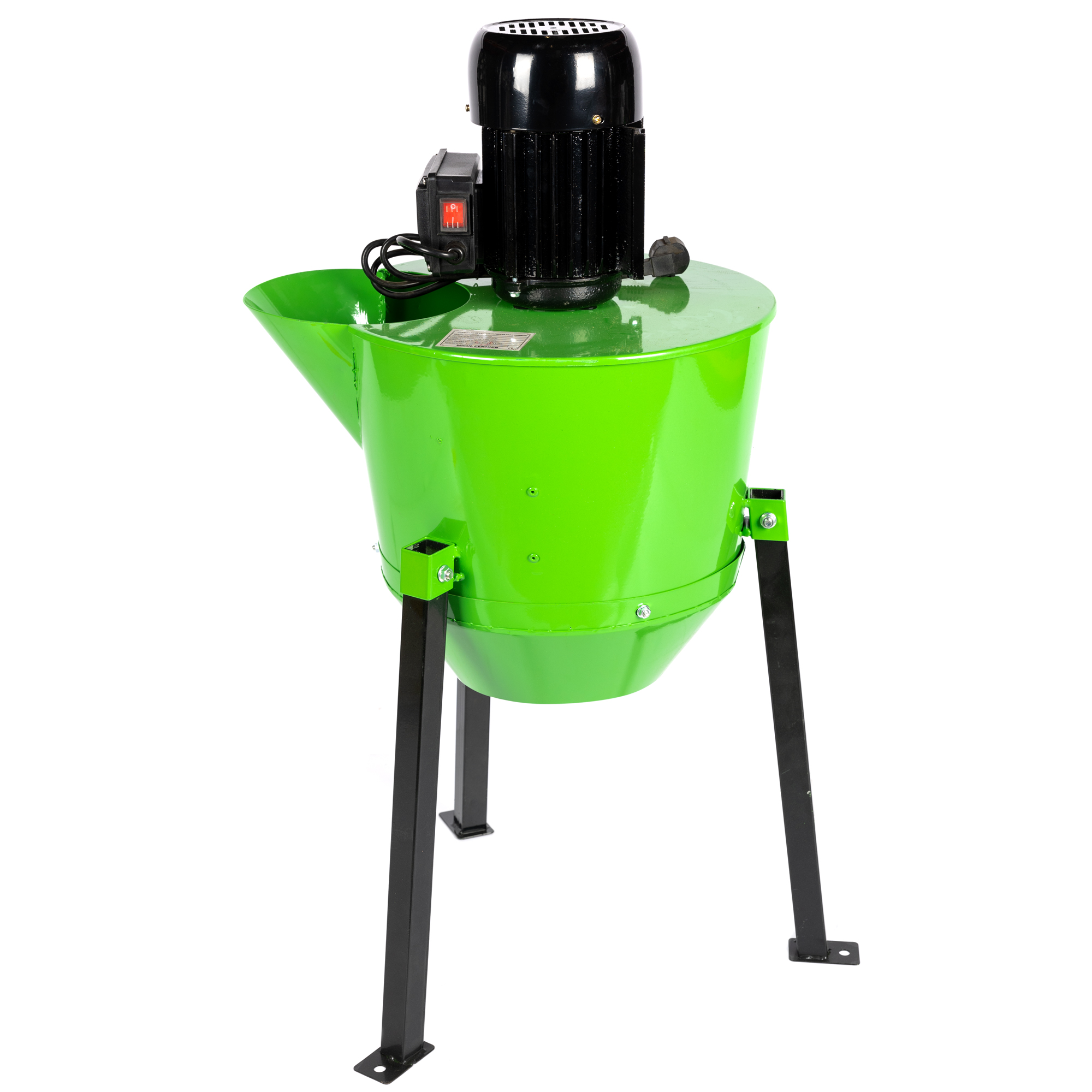Razatoare de legume si fructe fara samburi Micul Fermier, 1.1 KW, capacitate de productie 1200 Kg/h, volum 35 L