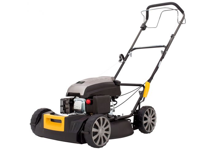 Masina de tuns gazonul prin mulcire TEXAS Razor 4810TR/M 480090061131, benzina, 3 CP, latime lucru 480 mm, autopropulsata, reglaj central 5 pozitii