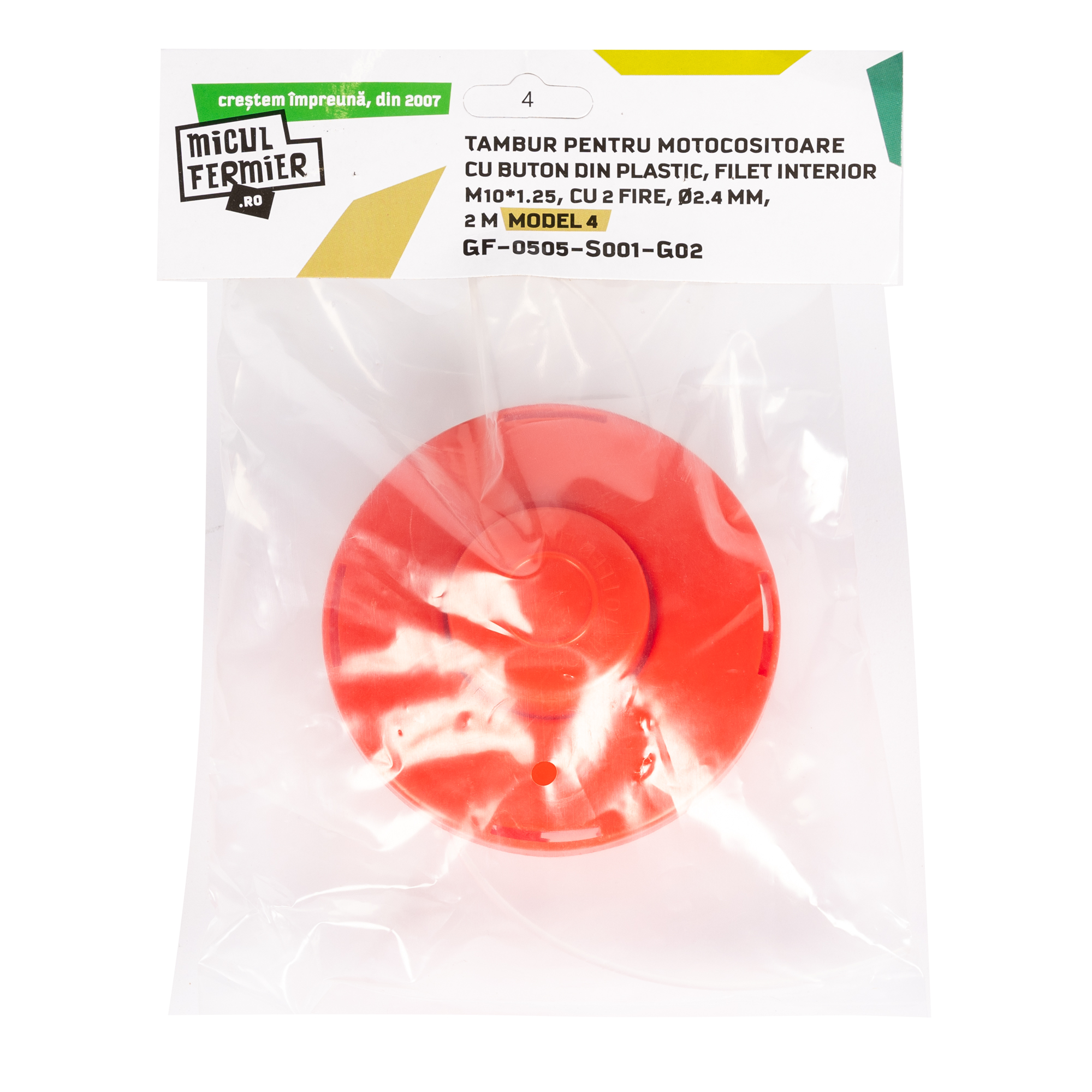 Tambur Micul Fermier, Buton Plastic Model 4