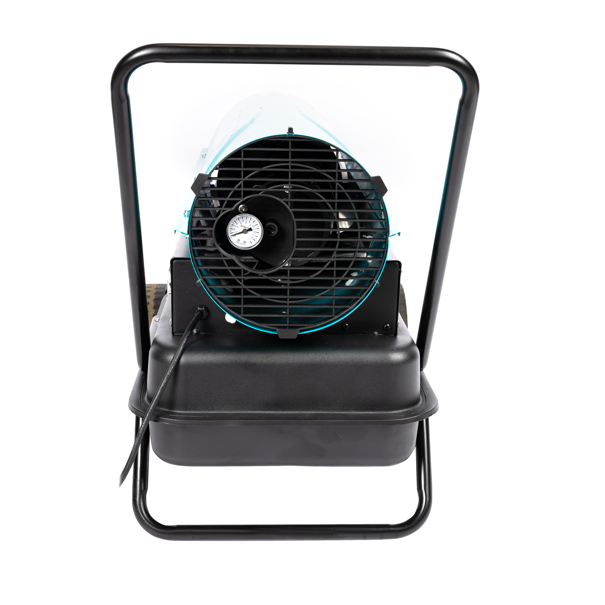 Tun de caldura pe motorina Detoolz, 30 kW, 35 L, cu roti de transport