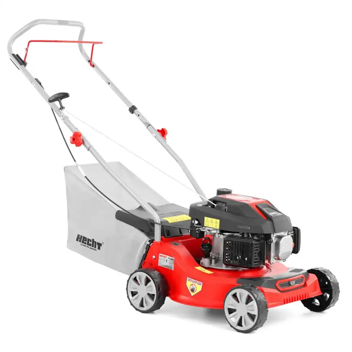 Masina de tuns iarba HECHT 5408, motor pe benzina 79.8 cm cubi, putere 1.75 cai, latime de lucru 40.6 cm, cu impingere manuala