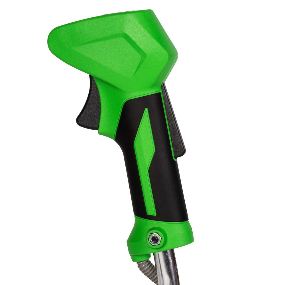 Motocoasa / Trimmer electric Micul Fermier MF-MX1013-G01, 2 x 20 V, 2 acumulatori 4 Ah, maner dublu, tija modulara 1335 mm, motor fara perii