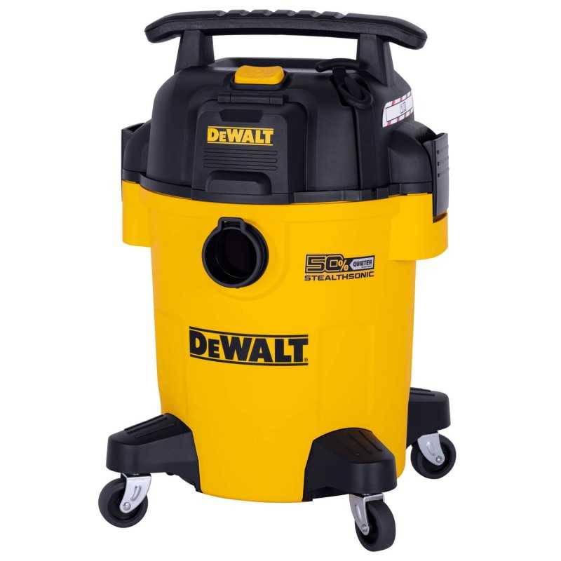 Aspirator umed / uscat DeWalt Stealthsonic DXV23PLPTA-QT, 23 L, priza pentru unelte, 700 W
