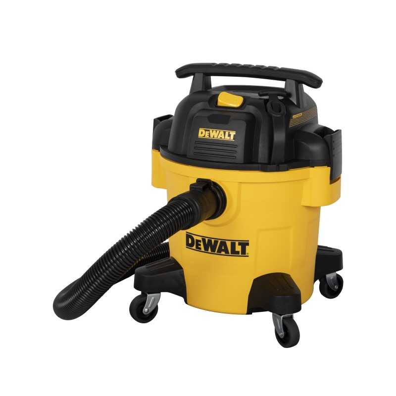 Aspirator umed / uscat Dewalt DXV20P, cuva plastic, 20 L, 1050 W
