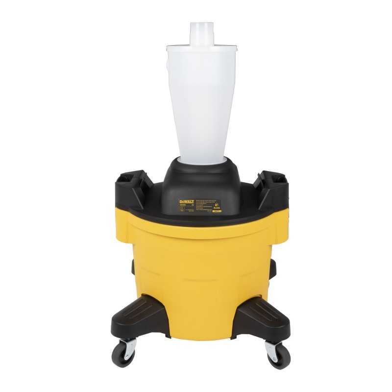 Separator de praf pentru aspirator DeWalt DXVCS002, cu rezervor plastic de 23 L