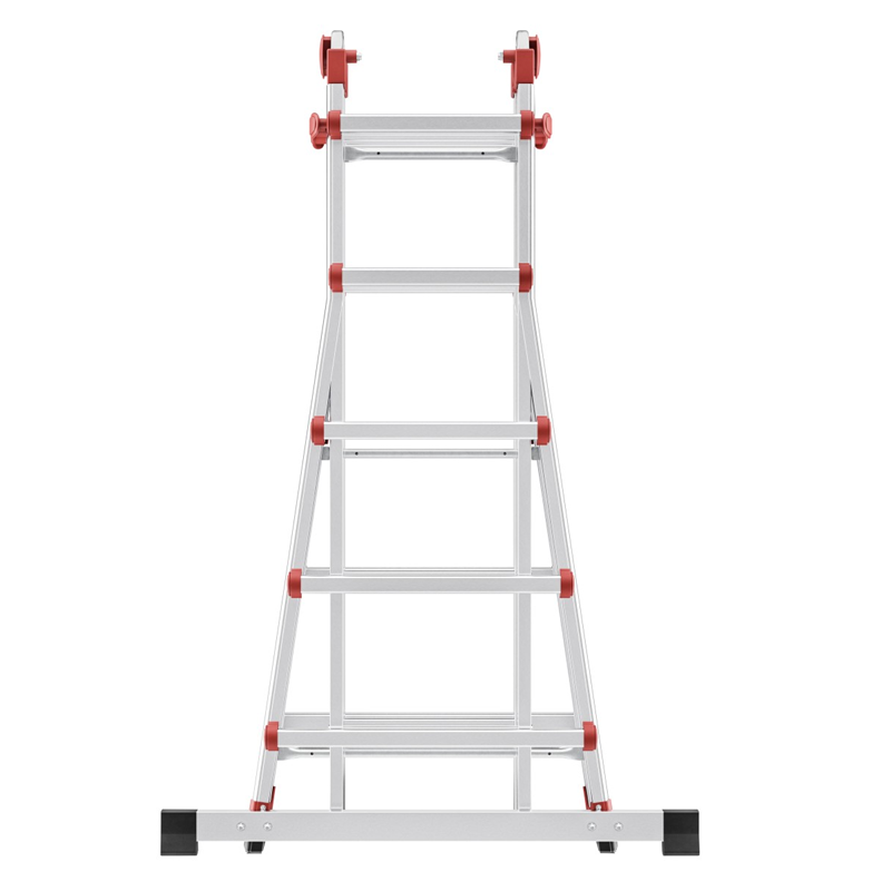 Scara aluminiu Hailo M80 7520007, multifunctionala, 4 X 5 trepte, reglabila, cu manere de blocare pentru ajustarea inaltimii