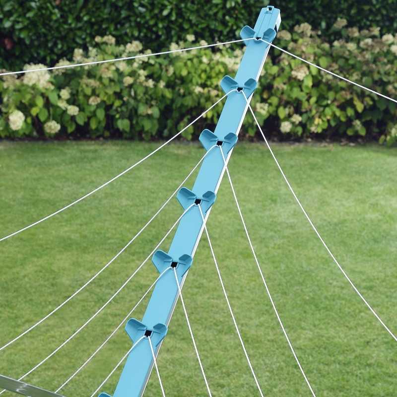Uscator rufe Leifheit Linomatic 400 Easy 85285, inaltime ajustabila pana la 1.86 m, durata lunga de viata