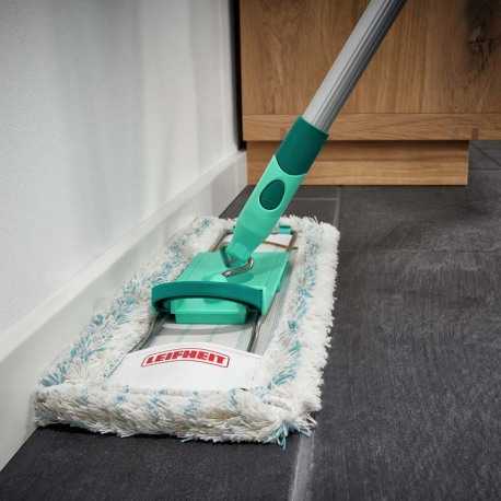 Mop talpa Leifheit Profi Bumbac XL 55020, lungime coada 140 cm, lungime laveta 42 cm