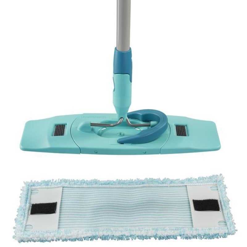 Set curatenie Leifheit Clean Twist M Ergo 52120, mop plat si galeata, coada telescopica de la 109 cm la 140 cm