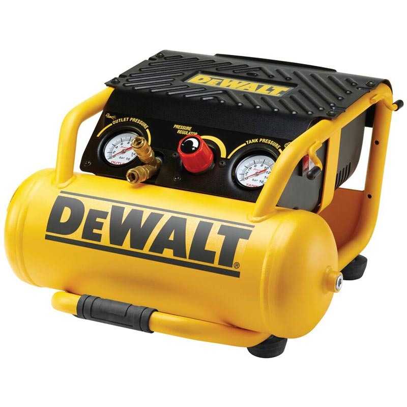 Compresor DeWALT DPC10RC, mediu, capacitate 10 L, pentru scule pneumatice
