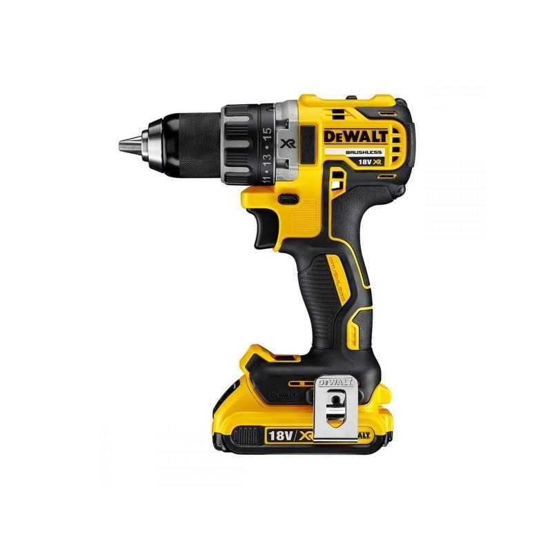 Masina gaurit DeWALT DCD791D2, cu acumulator, 18 V, 2 Ah, 70 Nm, brushless