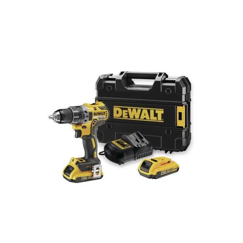 Masina gaurit DeWALT DCD791D2, cu acumulator, 18 V, 2 Ah, 70 Nm, brushless