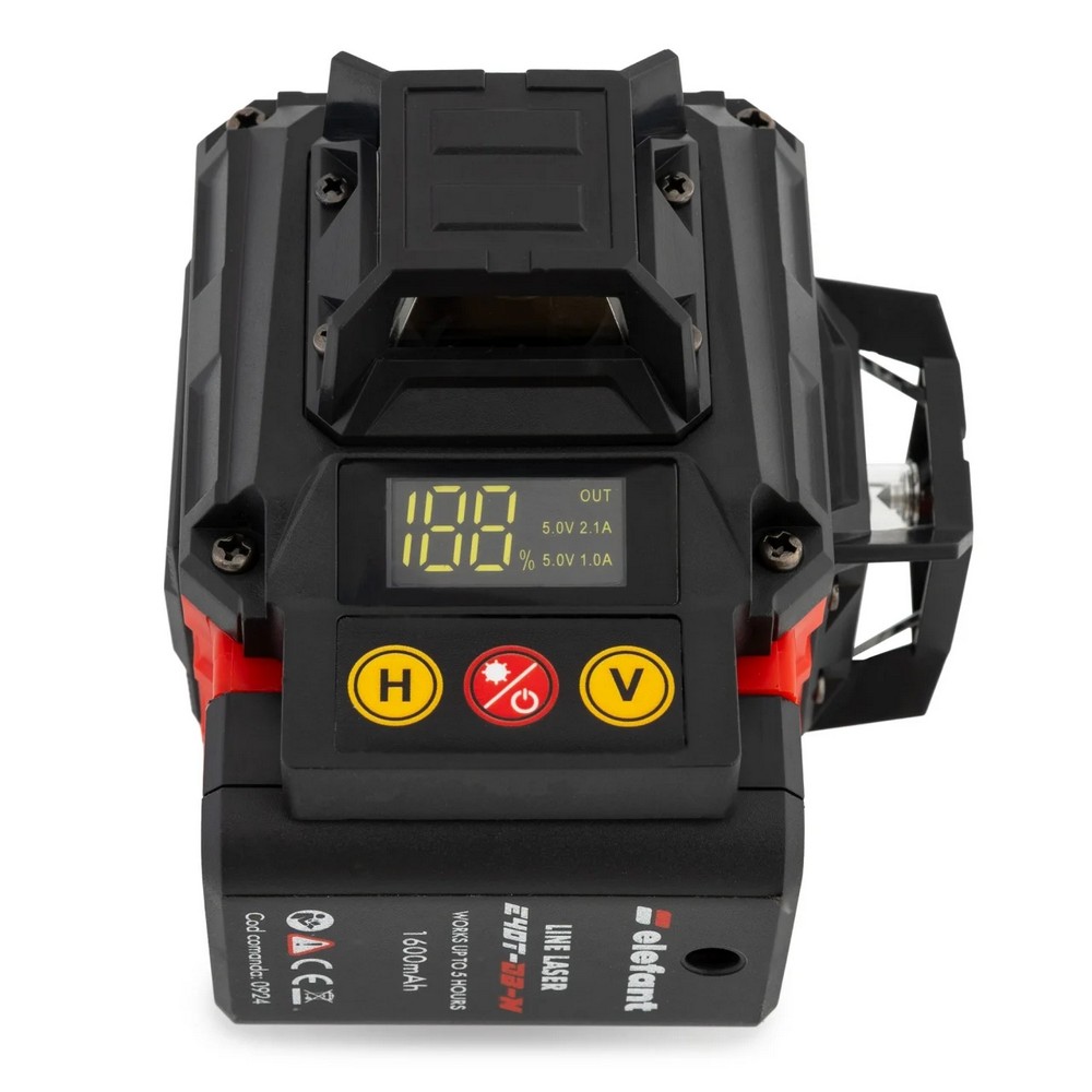 Nivela Laser 4D ELEFANT E4DT-DB-M 3D 15382, 3 x 360 grade / 12 linii, 4 x 360 grade / 16 linii