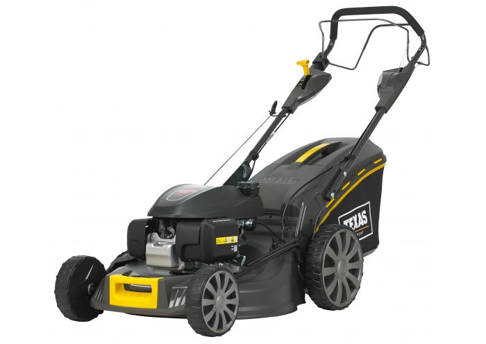 Masina de tuns gazonul TEXAS Premium 5390TR/W 480090066567, motor Honda GCV170, benzina, 4.8 CP, Euro 5, autopropulsata, 530 mm, 4 in 1, 4 viteze, sac 65 l, reglaj central