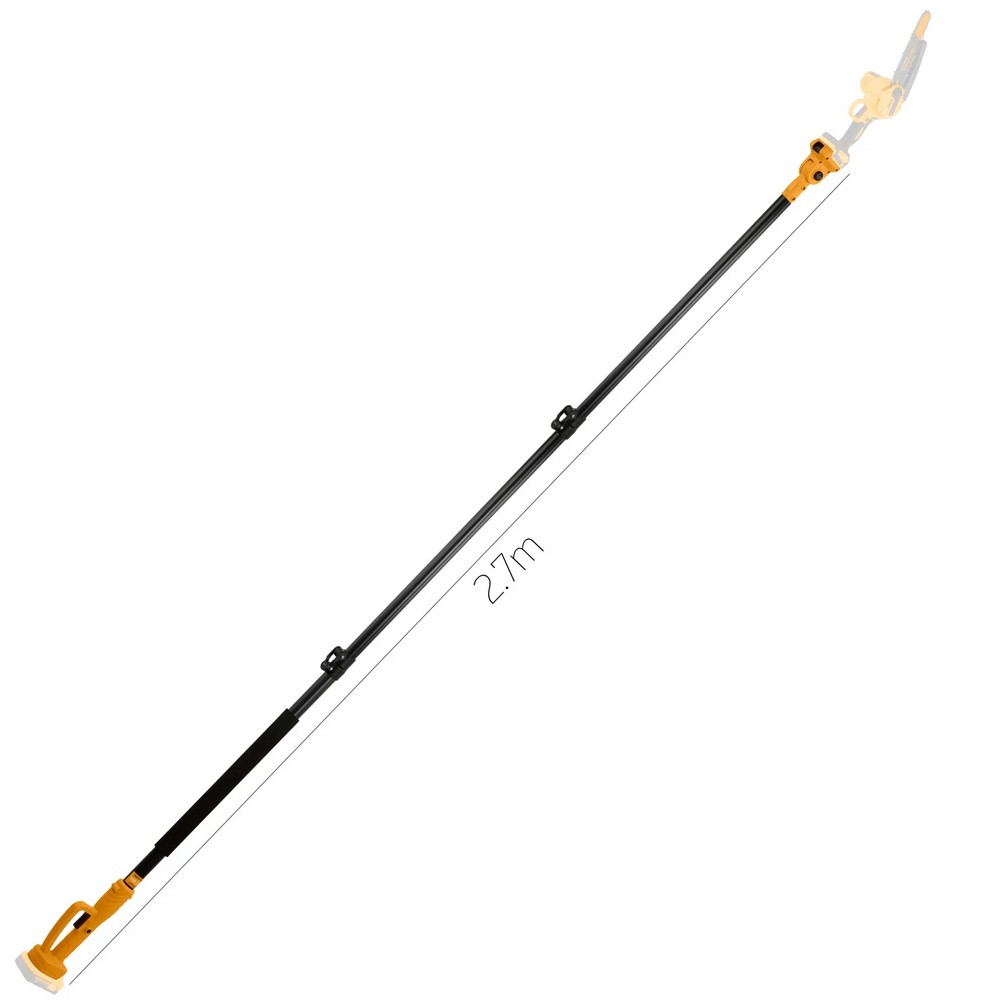 Extensie prelungire telescopica ROTOR 15712, 1 / 2.7 m, pentru mini fierastrau si foarfeca de gradina pe acumulator