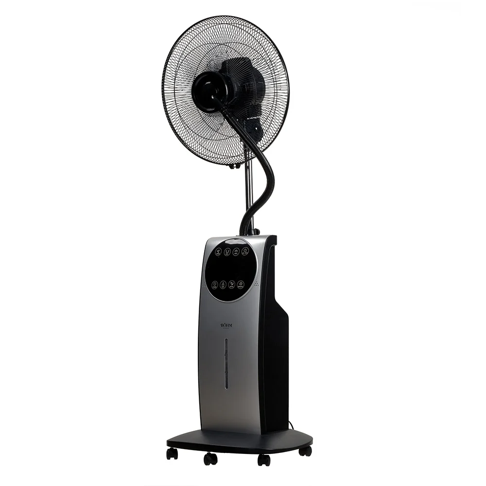 Ventilator cu pulverizare apa si umidificare BOHM 15276, 16 inch, 75 W