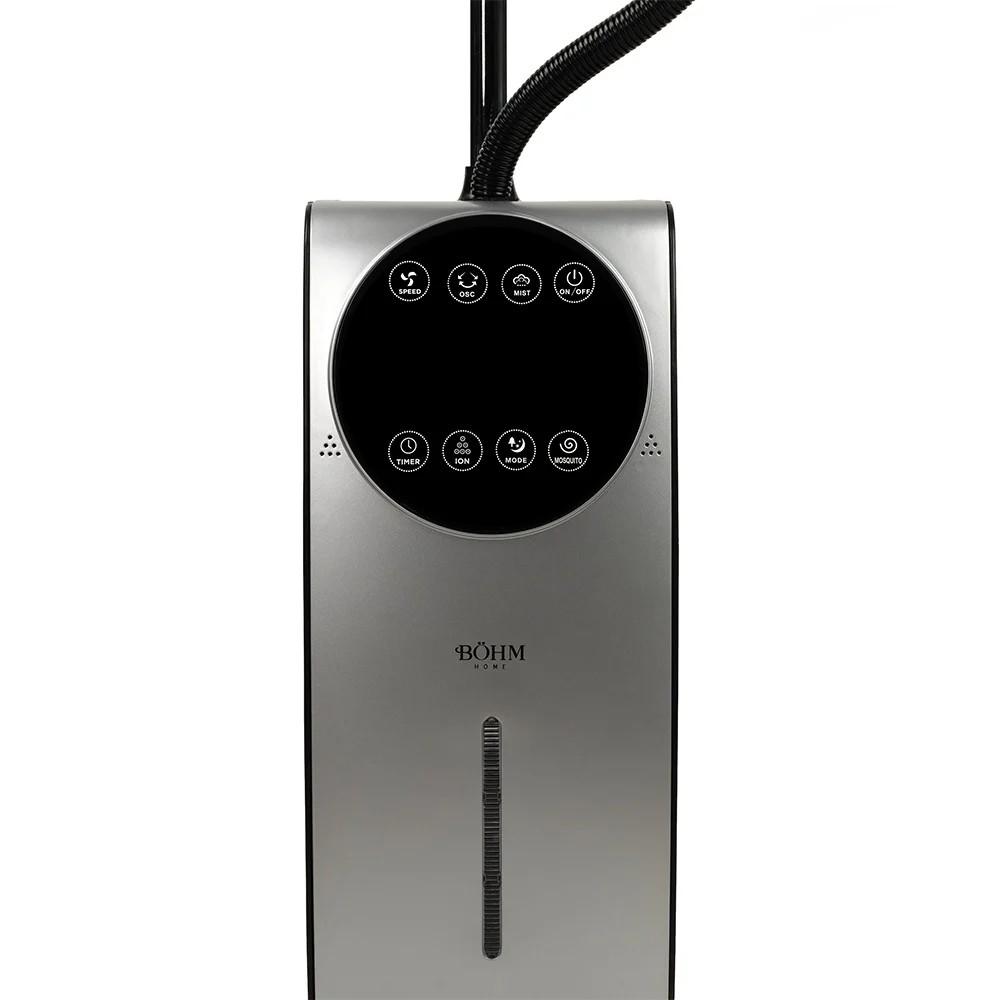 Ventilator cu pulverizare apa si umidificare BOHM 15276, 16 inch, 75 W