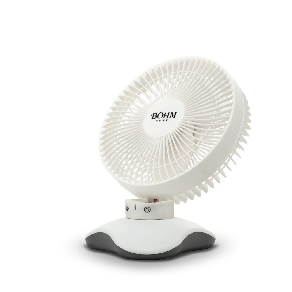 Ventilator de birou BOHM 15264, 6 inch, 3 viteze, unghi de inclinare 60 grade