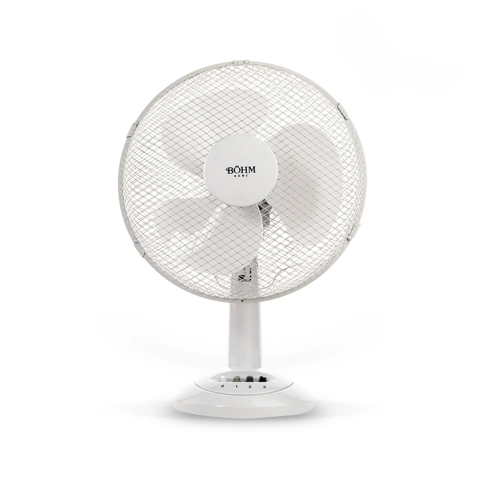 Ventilator de birou BOHM 15266, 12 inch, 3 viteze, 40 W